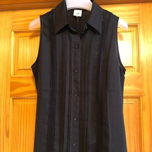 CAbi Black jagger blouse